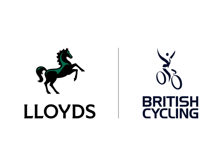 Lloyds and British Cycling logo.