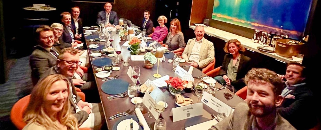 A group of senior Midlands regional leaders from housing, academia, local authority and finance at an exclusive roundtable