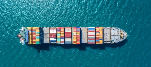 "Shipping container boat"