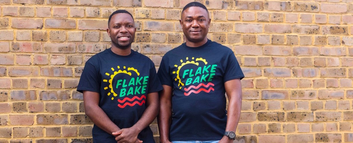 Mike Williams and his father, Paul, co-founders Flake Bake