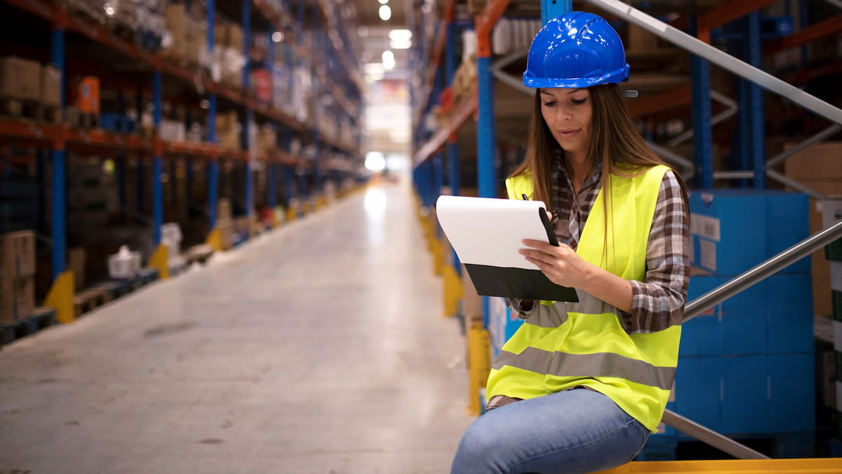 worker in a warehouse