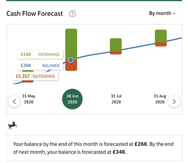 Forecast cash flow