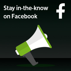 Stay in-the-know on Facebook