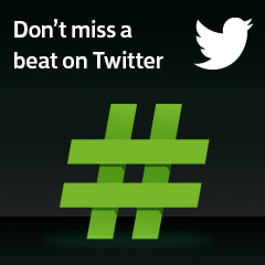 Don't miss a beat on Twitter