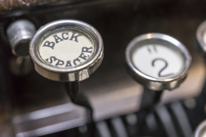 typewriter keys