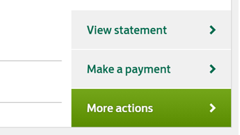 Close up of More Actions button