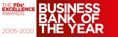 Business Bank of the Year award logo