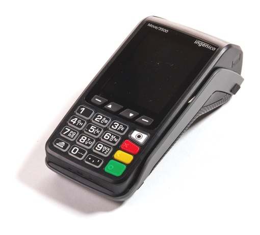 Ingenico Move handheld POS device