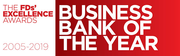 the FDs excellence awards 2005-2019 Business Bank of the year