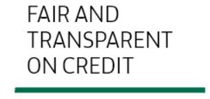 Fair and transparent on credit