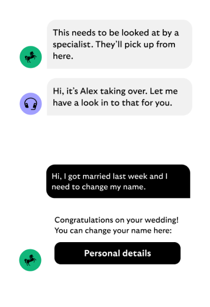 24/7 help in the app