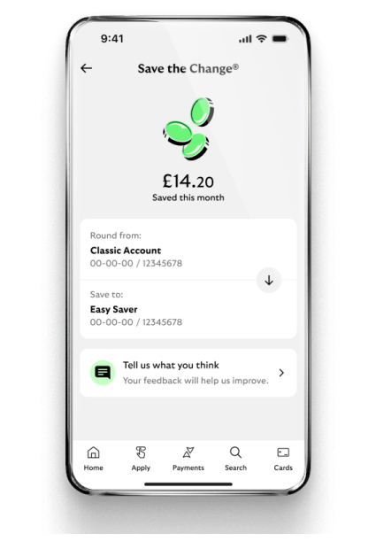 Save the change in the mobile app