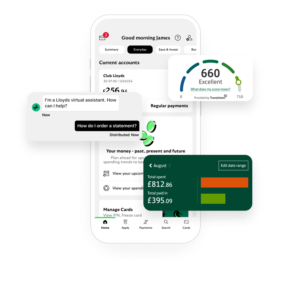 Mobile app image including pop up features