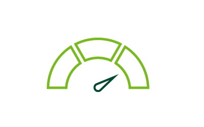 credit gauge illustration