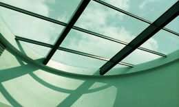 flat roofed home