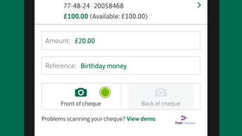 How To Pay In Cheques On Mobile Online Services Lloyds Bank