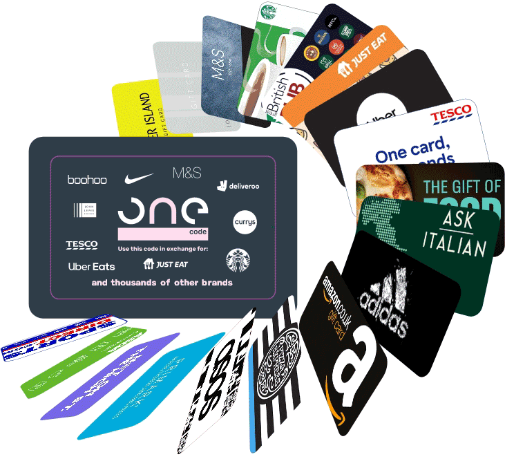 Gift card logo
