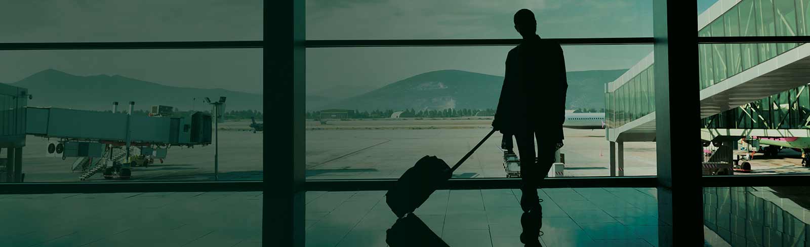 image of a person in an airport