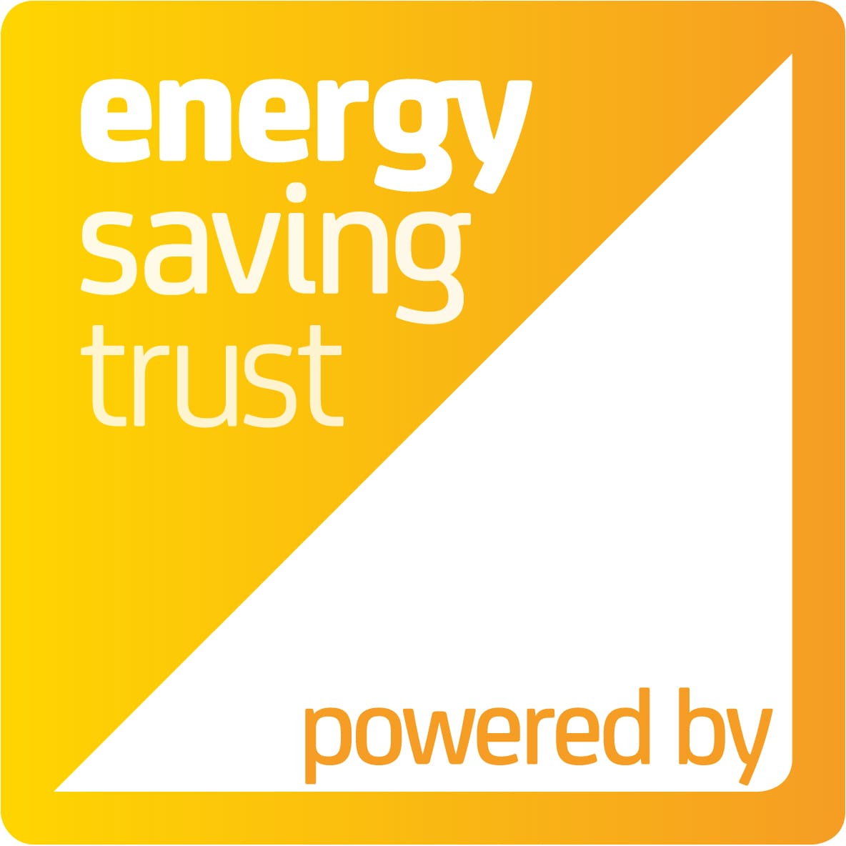 Powered by energy saving trust