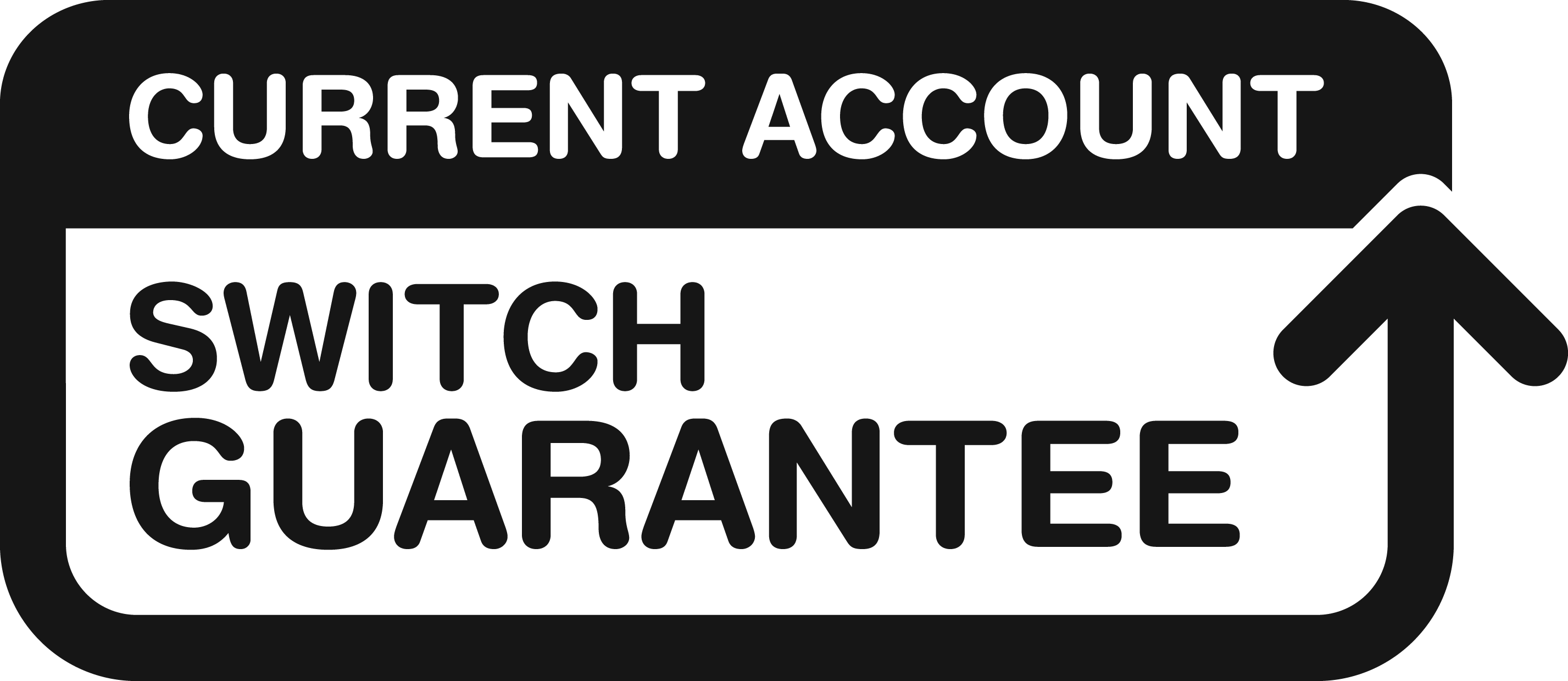 Current account switch guarantee logo.