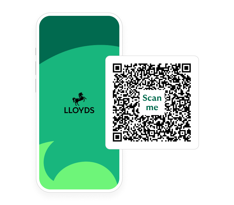 Lloyds online banking app QR code