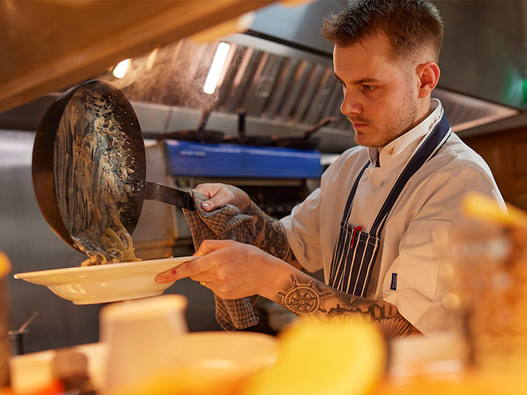 The King's Head chef