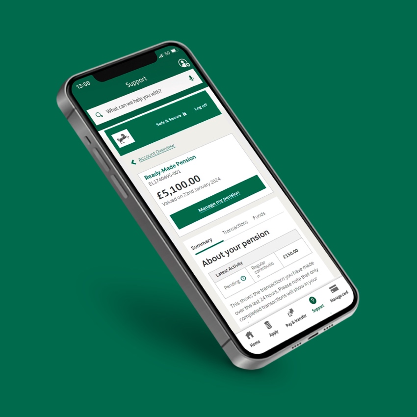 Lloyds Bank Ready-Made Pension